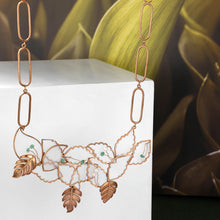 Load image into Gallery viewer, Lush foliage necklace