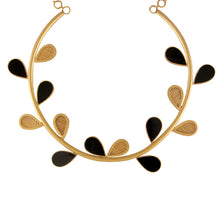 Load image into Gallery viewer, BLACK ACRYLIC AND WIRE DROPS HASLEE