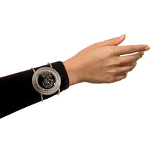 Load image into Gallery viewer, Demigod Silver Hand cuff bracelet