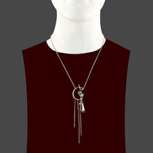 Load image into Gallery viewer, &quot;C&quot;, BOW AND TASSEL Neckpiece
