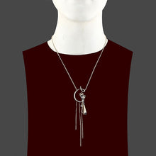 Load image into Gallery viewer, "C", BOW AND TASSEL Neckpiece