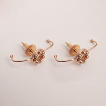 Load image into Gallery viewer, Mad City Gold Plated Button Ear Stud
