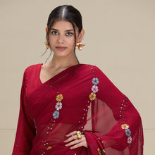 Load image into Gallery viewer, Gold Gardenia Stud Earrings