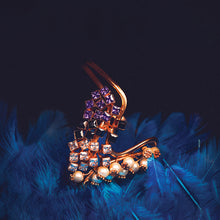 Load image into Gallery viewer, Iridescent Nebula Gold Plated Cuff Bracelet