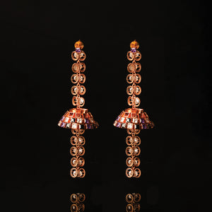 Star Shine Crystal Gemstone Earrings Worn by Niharika Konidela
