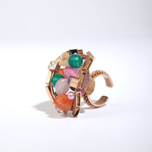 Load image into Gallery viewer, Galaxy Cluster Gemstone Ring
