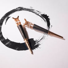 Load image into Gallery viewer, Edge of Night Gold Plated Spike Earrings worn by Niharika Konidela