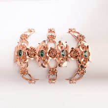 Load image into Gallery viewer, Victoria's Crest Crystal Cuff