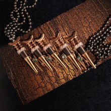 Load image into Gallery viewer, Dark Waltz Oxidized Spike Necklace
