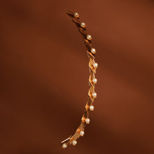 Load image into Gallery viewer, Duchess Drip Gold Plated Mohawk Hair Accessory
