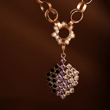 Load image into Gallery viewer, Heart of Venus Gold Plated Link Chain Necklace