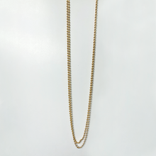 Load image into Gallery viewer, Aurelia ball link gold plated long necklace