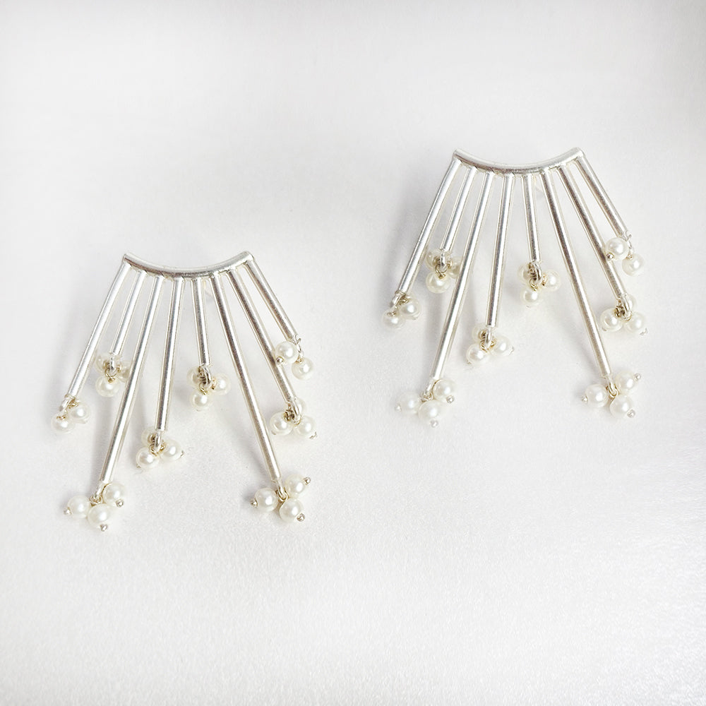 Pure Silver Priti Earrings