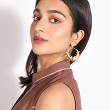 Load image into Gallery viewer, Gaia Gold Chunky Hoops