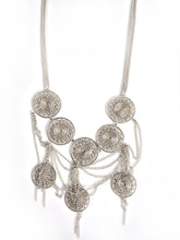 Load image into Gallery viewer, Odyssey Large Silver Necklace