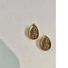 Load image into Gallery viewer, Gold Ganesha Stud Earrings