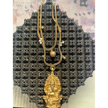 Load image into Gallery viewer, Gold Ganesha Long Necklace