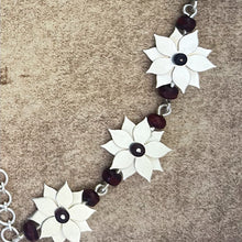 Load image into Gallery viewer, Silver Flower Bracelet