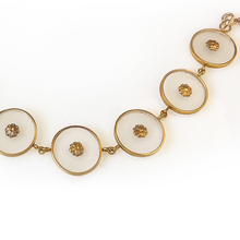 Load image into Gallery viewer, Gold Acrylic Circle Neckpiece