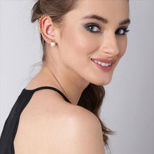 Load image into Gallery viewer, Spotted and Dotted Pearl Ear Cuff