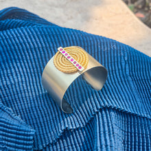 Load image into Gallery viewer, The Caesar’s Coil Spiral Cuff Bracelet