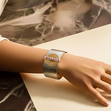 Load image into Gallery viewer, The Caesar’s Coil Spiral Cuff Bracelet