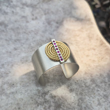 Load image into Gallery viewer, The Caesar’s Coil Spiral Cuff Bracelet