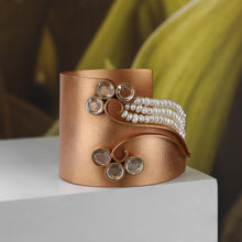 Load image into Gallery viewer, Floral Fetch hand cuff