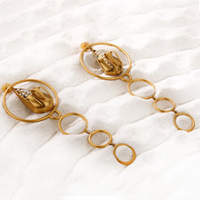 Load image into Gallery viewer, Encircle Me shoulder drop earring