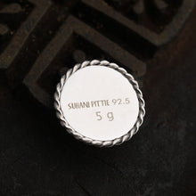 Load image into Gallery viewer, 92.5 Sterling Silver Coin with entwined border and intricate goddess detailing