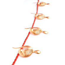 Load image into Gallery viewer, GOLD PLATED 7 PEACOCK TORAN