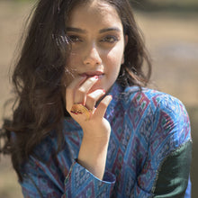 Load image into Gallery viewer, Harvest Moon Two Finger Ring