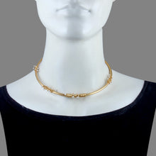Load image into Gallery viewer, GOLD PLATED PEARL WRAPPED HASLEE