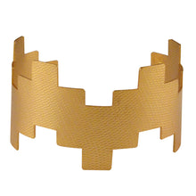 Load image into Gallery viewer, GOLD PLATED STEP BANGLE