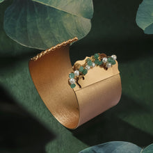 Load image into Gallery viewer, Wild grass open cuff