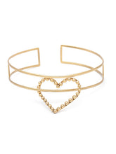 Load image into Gallery viewer, Gold-plated handcrafted choker necklace