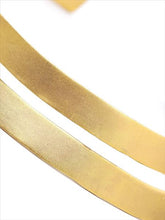 Load image into Gallery viewer, Gold-plated handcrafted collar necklace, has cut-out detail Worn by Sunny Leone