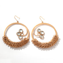 Load image into Gallery viewer, Sunlight earrings with crystals