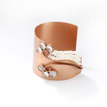 Load image into Gallery viewer, Floral Fetch hand cuff