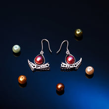 Load image into Gallery viewer, Customizable Pearl Cones Earring in 92.5 silver
