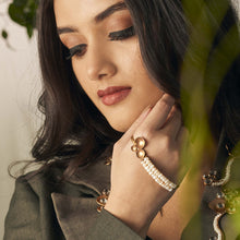 Load image into Gallery viewer, Vibrant Paradise Palm cuff