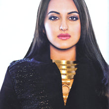 Load image into Gallery viewer, GOLD PLATED DOTTED BROAD HASLEE