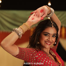 Load image into Gallery viewer, Blossom- drop hair Mohawk worn by Keerthy Suresh