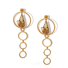 Load image into Gallery viewer, Encircle Me shoulder drop earring