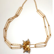 Load image into Gallery viewer, Sun soaked maize chain linked belt