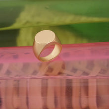 Load image into Gallery viewer, STELLAR SLEEK PERSONAL AND PERSONALISED SIGNET RING