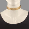 Megara foliage choker neckpiece