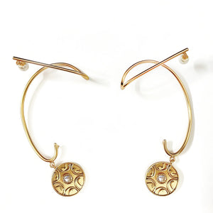 Elf Maiden Gold Ear cuff