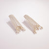 Pearl Showers Silver Plated Earrings
