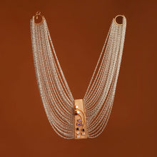 Load image into Gallery viewer, Empress of the Stars Gold Plated Necklace worn by Lakshmi Manchu
